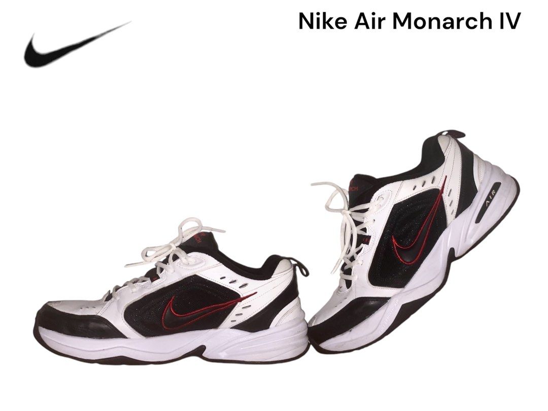 Nike Sneaker Casual Shoes Nike Air Monarch Black Red Nike Air