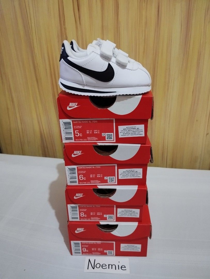 Nike Cortez basic below srp Babies Kids Babies Kids Fashion on Carousell