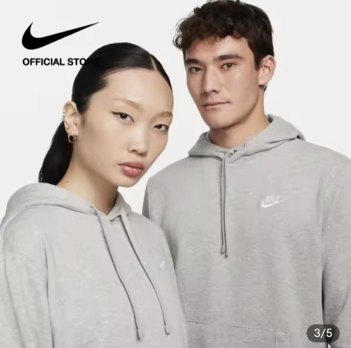 Nike Hoodie Pullover Embroidered Logo Men s Fashion Activewear on Carousell