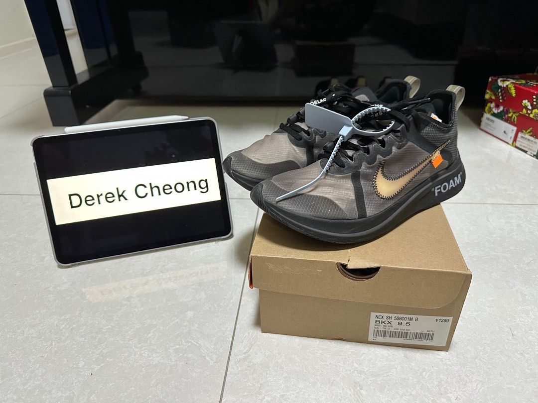 nike the 10 zoom fly x off white