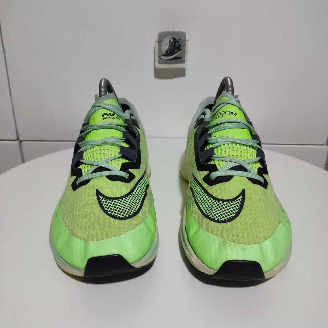 Nike Zoom Fly 3 Neon Men s Fashion Footwear Sneakers on Carousell