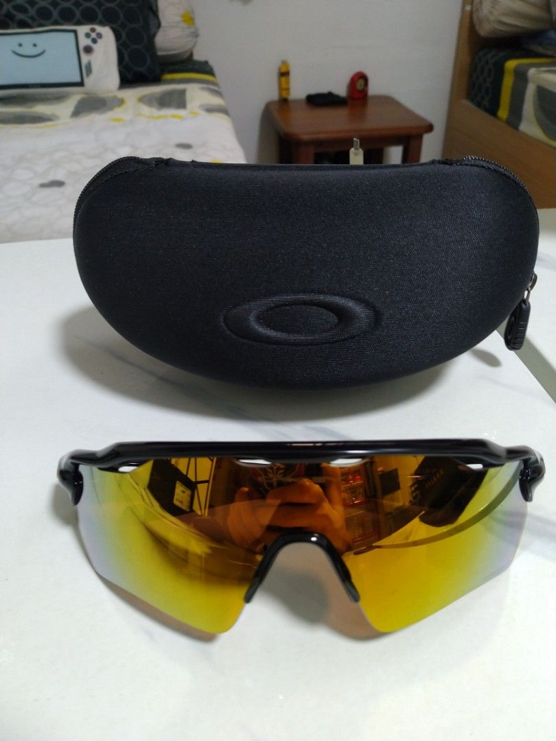 OAKLEY Radar EV Path サングラス ブラック ゴールド Oakley Radar EV Path Polished Black Prizm 24k Polarized lens