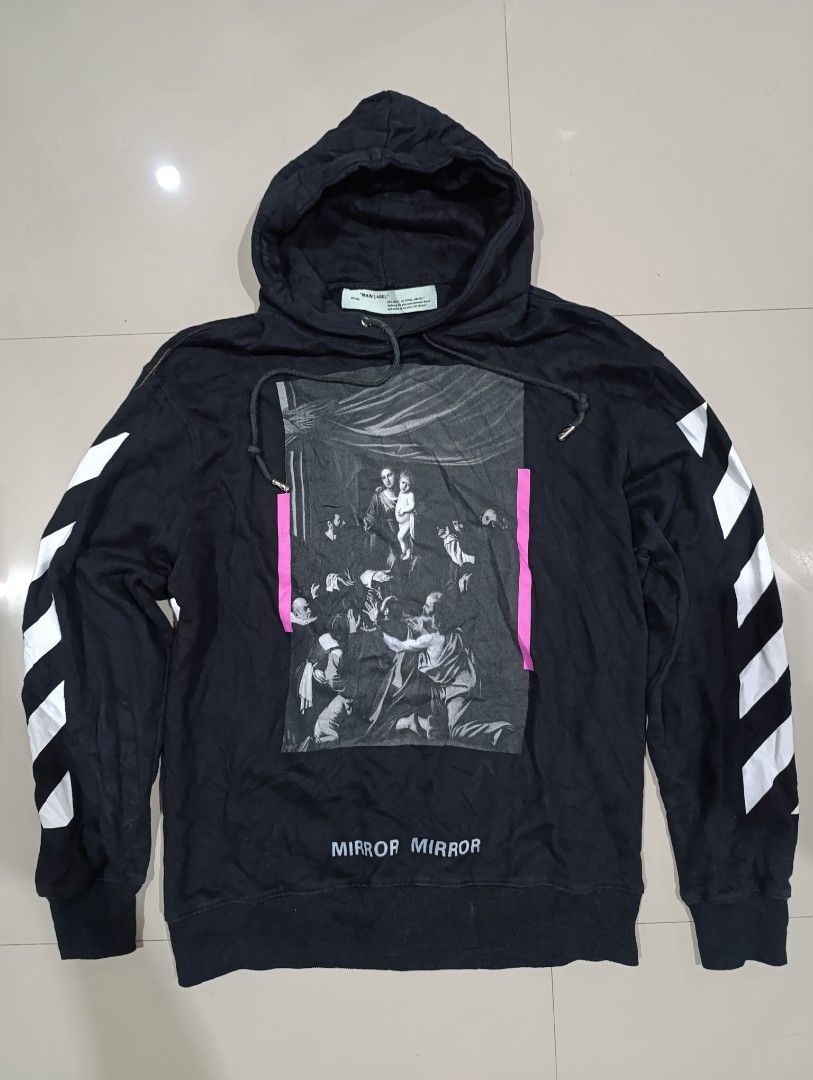 Mirror mirror off white hoodie cheap