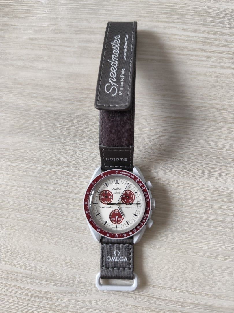 ☆*中様 OMEGA Speedmaster Mission to Pluto MOONSWATCH （Mission to Pluto）Speedmaster SWATCH X OMEGA