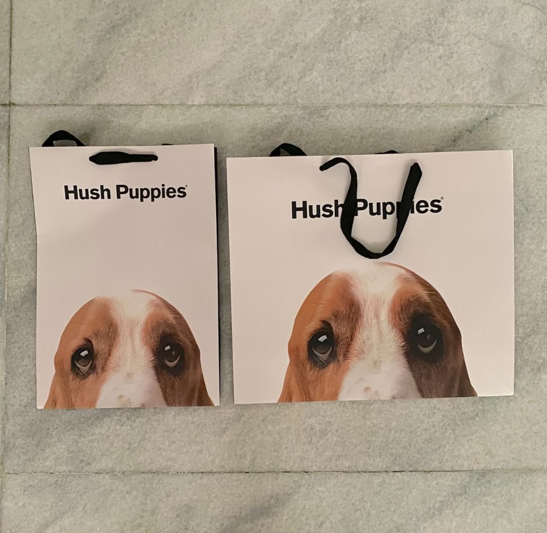 Hush puppies paper bag clearance