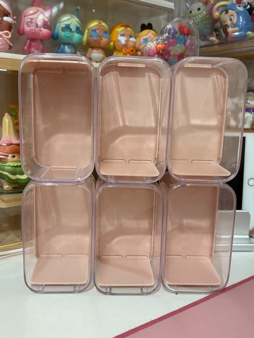 Pink Blindbox Acrylic Display Case, Hobbies & Toys, Toys & Games on ...