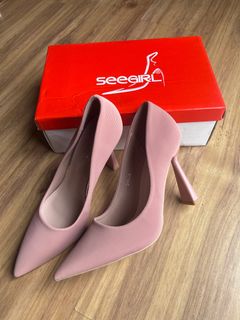 Steve Madden Nude High Heels, Women's Fashion, Footwear, Heels on Carousell
