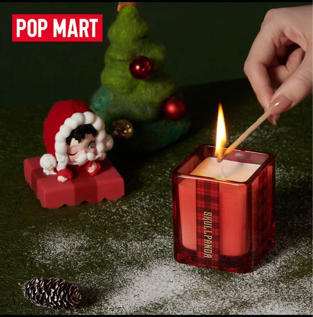 その他 POPMART SKULLPANDA Candle POP MART SKULLPANDA The Mirage Series Scented Candle Blind