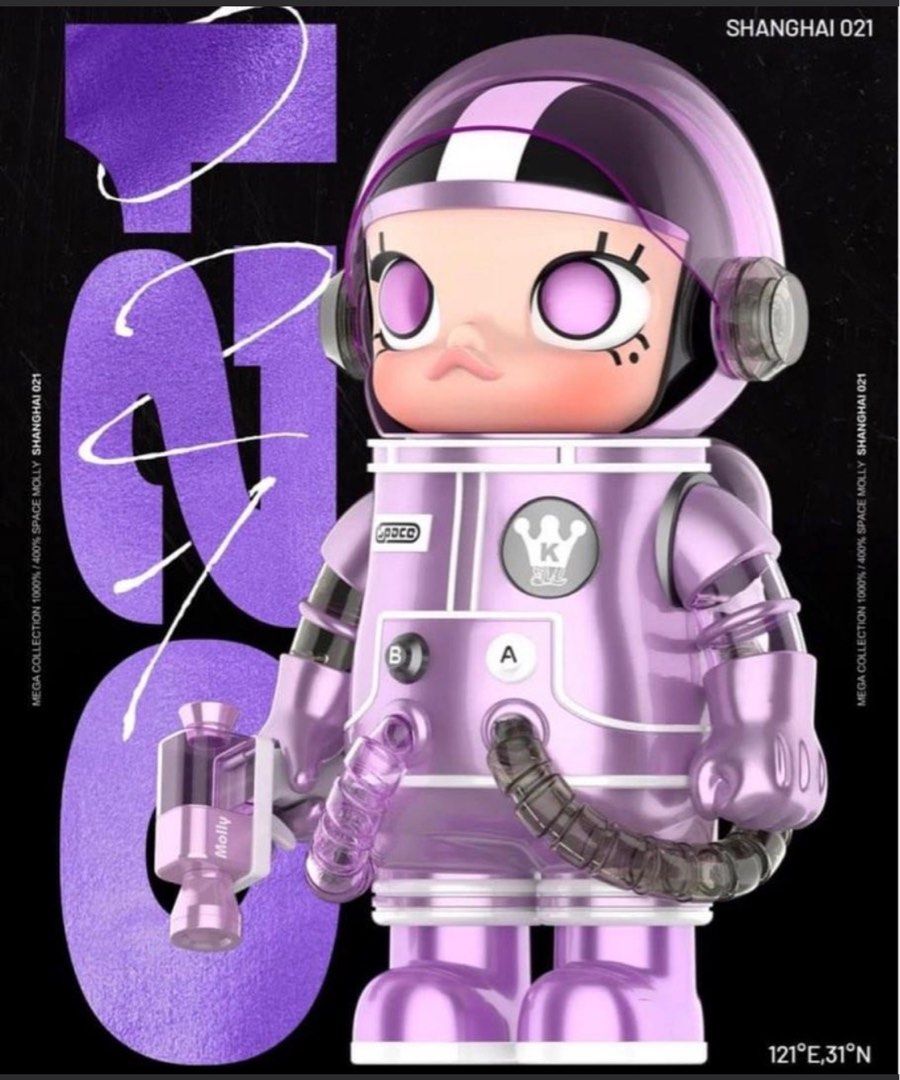 POPMART 泡泡瑪特400% MEGA珍藏系列MOLLY 上海限定Shanghai 021