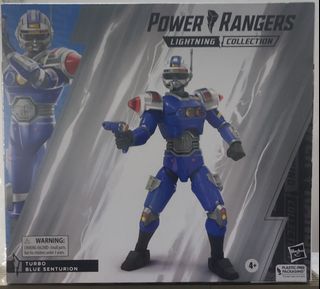 Figurine Power Rangers Lightning Collection - Turbo Blue Centurion - Hasbro
