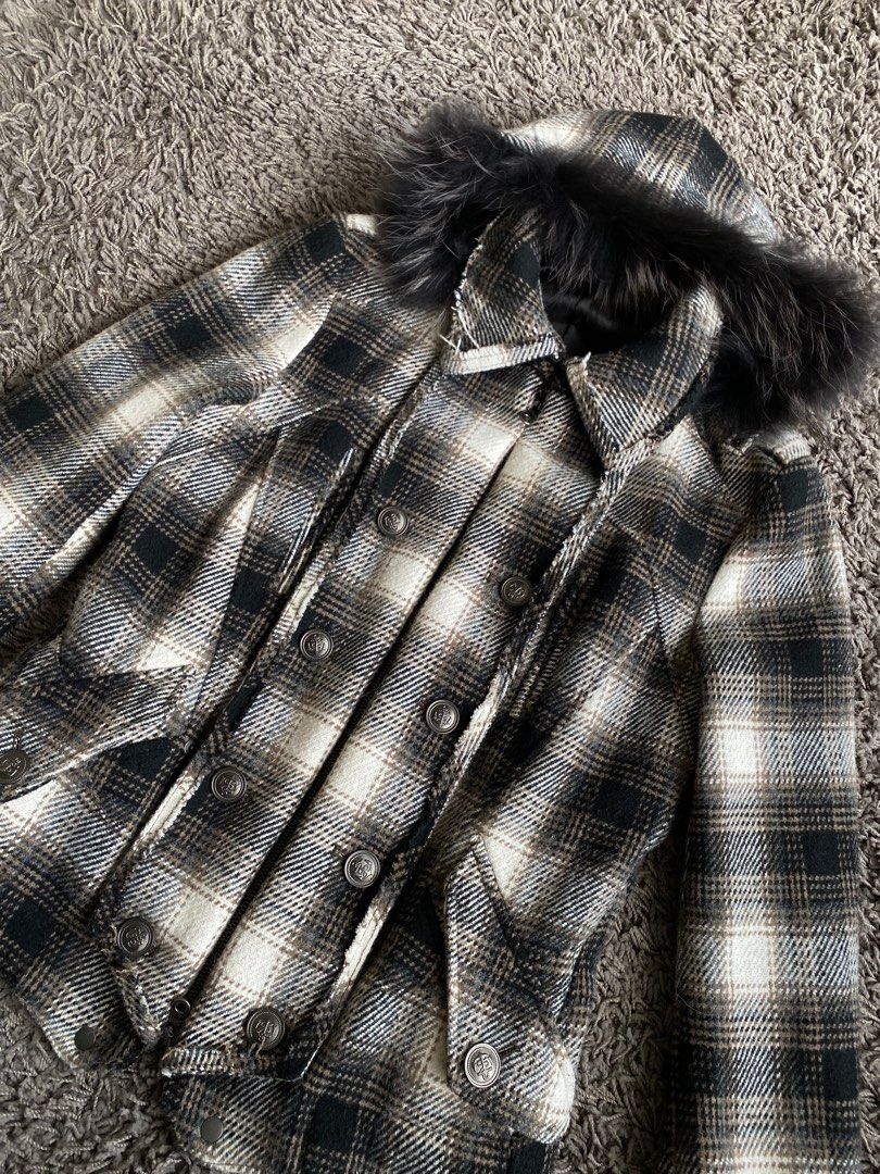 ジャケット・アウター 00's PPFM Detachable Plaid Jacket 00's PPFM Detachable Plaid Jacket