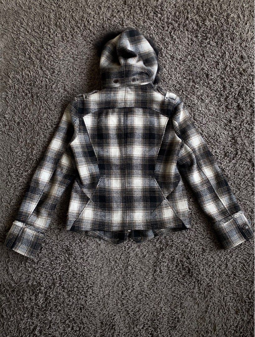 00's PPFM Detachable Plaid Jacket