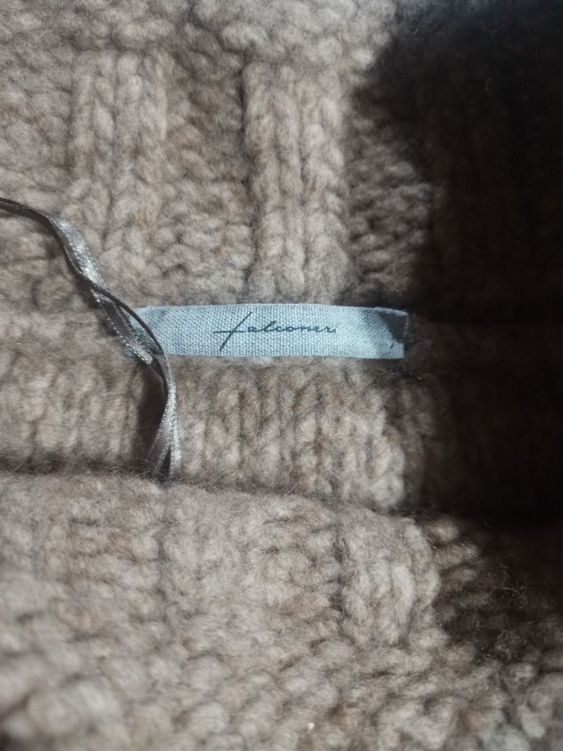 *RUSH* (Pre-loved) ₱15 Each - Ukay Finds - Knitted Sweater from Falconeri, Buttoned Cardigan, Zipped Top (Category: Others Tops) located in Las Pinas. Submitted by theyregoingtoloveyou (Listing ID 1335888469, Image 3). Description: Knitted Sweater from Falconeri ❌ Mode of Payment: GCash Mode of Delivery: J&T Express.