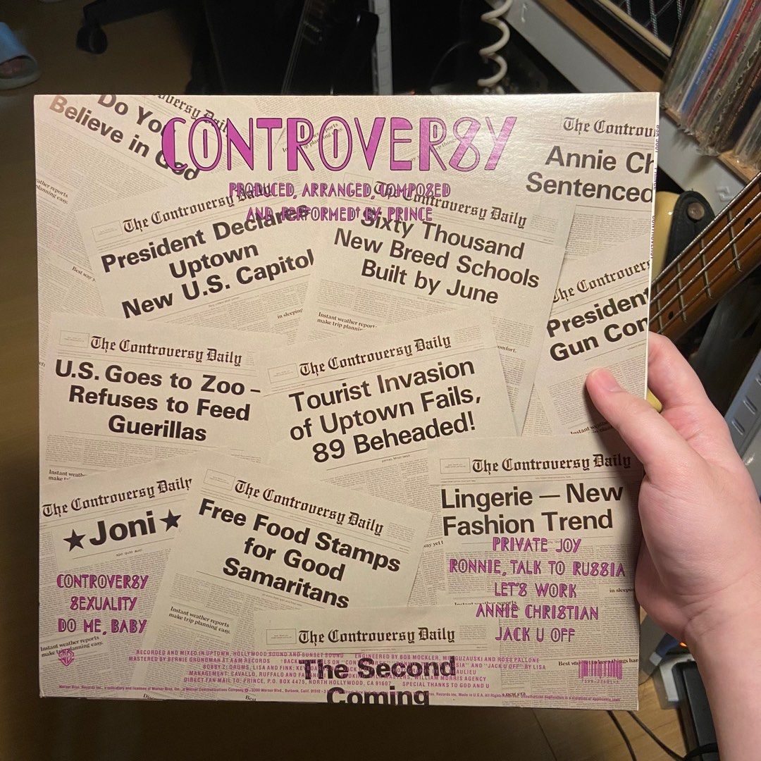 Prince - Controversy Vinyl Plaka LP (Category: Vinyls) located in Manila. Submitted by artc_ (Listing ID 1335952012, Image 2). Description: Top copy! EX/EX.