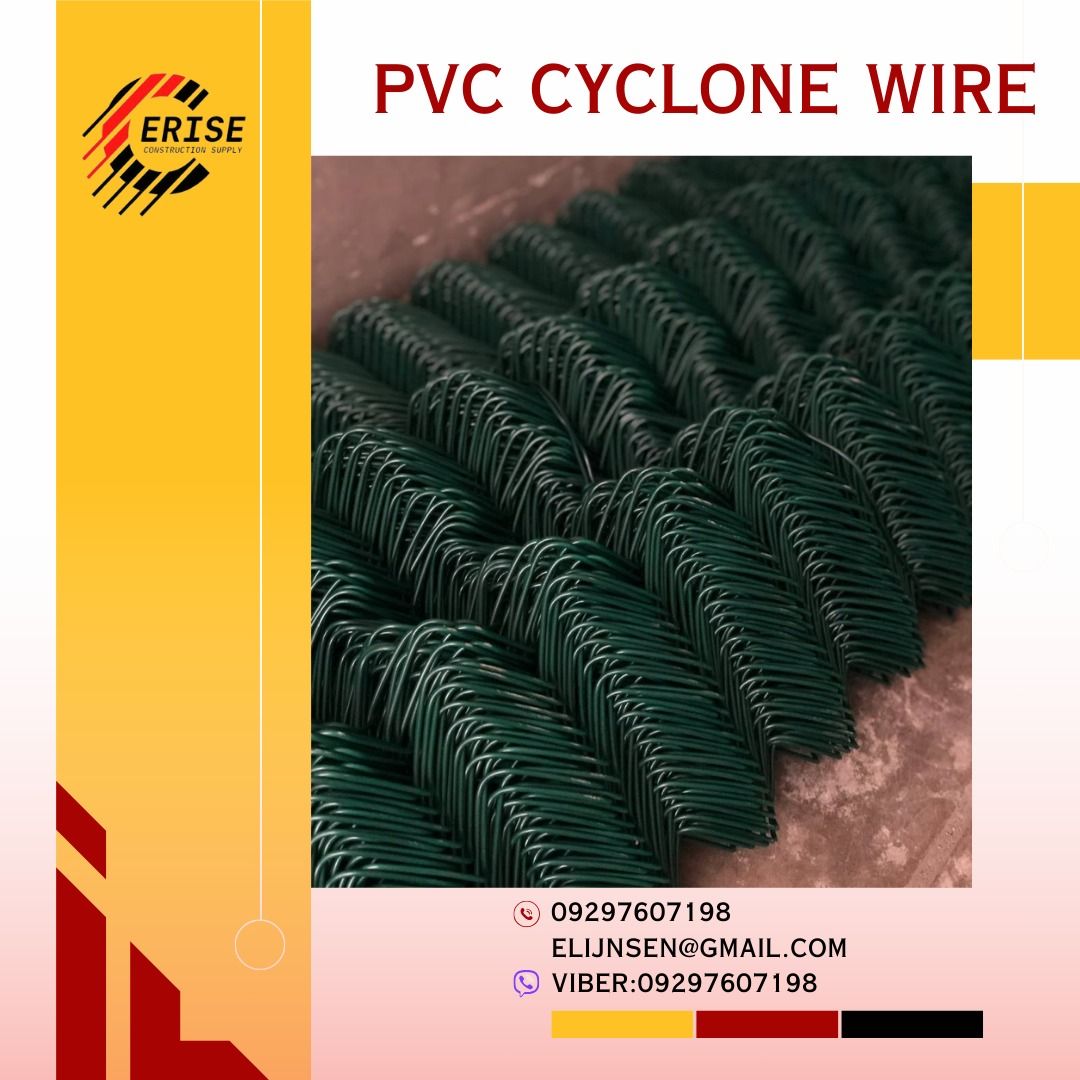 PVC Cyclone Wire, Commercial & Industrial, Construction & Building ...