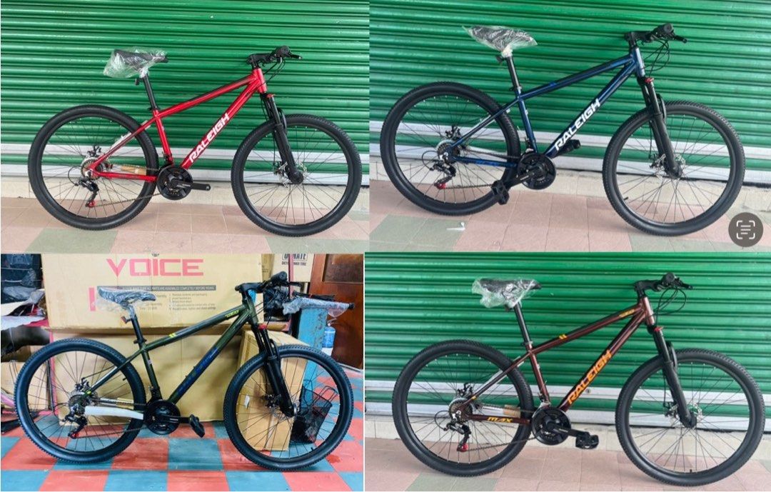 RALEIGH 27.5er Mountain Bike Shimano 21S Alloy internal Mtb Basikal On Off suspension bicycle Sports Equipment Bicycles Parts Bicycles on Carousell