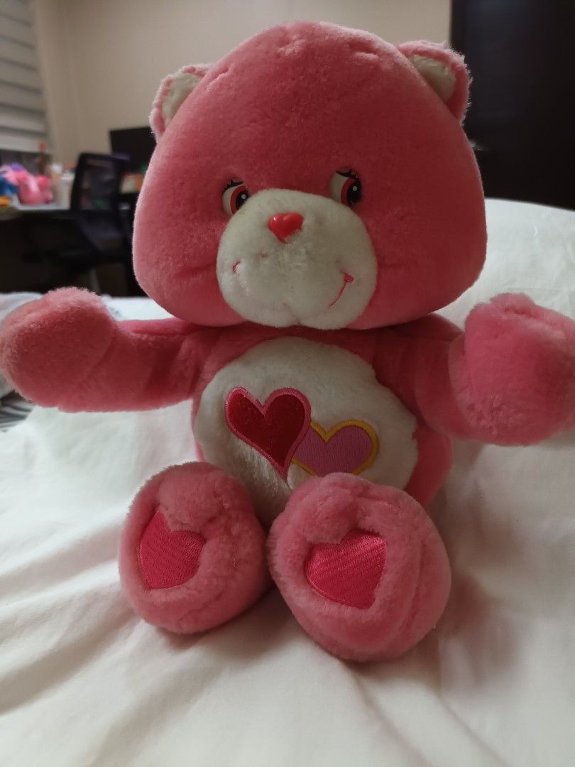 Rare Care Bears Plush (Category: Plushies & Soft Toys) located in Quezon City. Submitted by limsys08 (Listing ID 1335930017, Image 1). Description: Collectible Care Bears - When you press the tummy, it will clap hands - Bought in Hong Kong - Original plush toy Rfs: declutter.