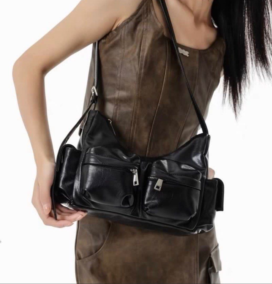 🖤RESTOCKED: y2k Cargo Utility Pocket Crossbody Shoulder