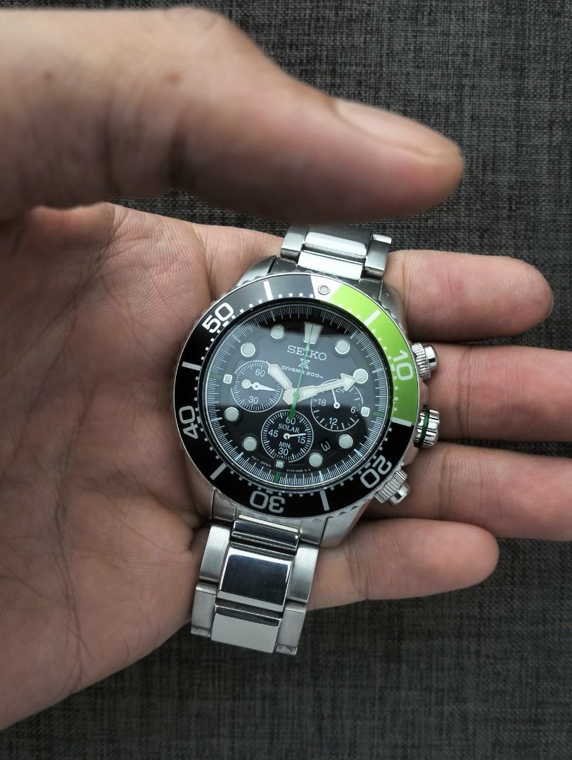 Seiko Prospex SSC615P1 Solar Chronograph Men s Fashion Watches Accessories Watches on Carousell
