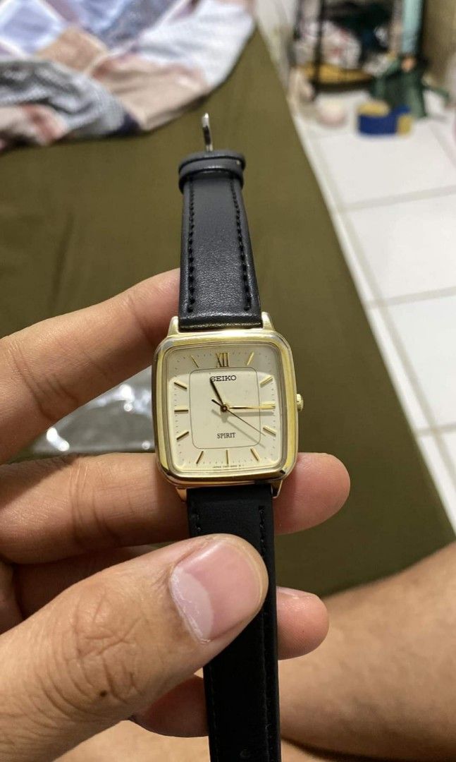 Seiko tank 5S21-5A00 メンズ腕時計 1998 Seiko Spirit