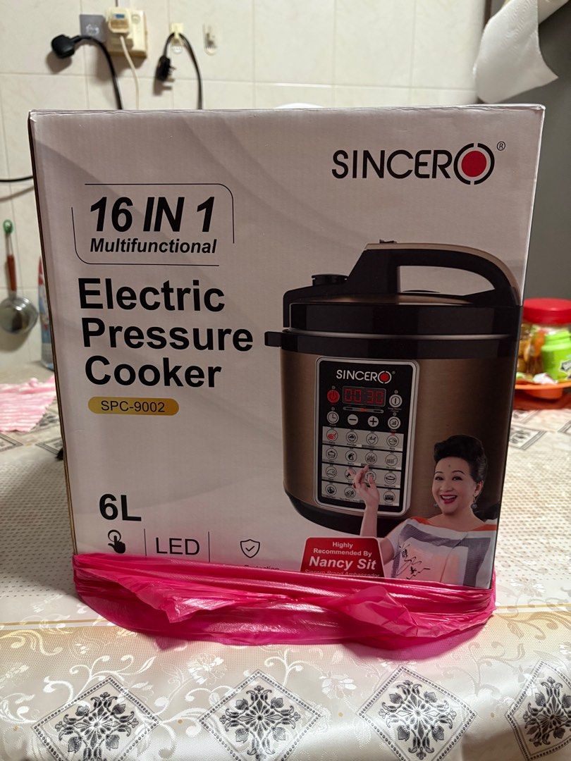 SINCERO ELECTRIC PRESSURE COOKER