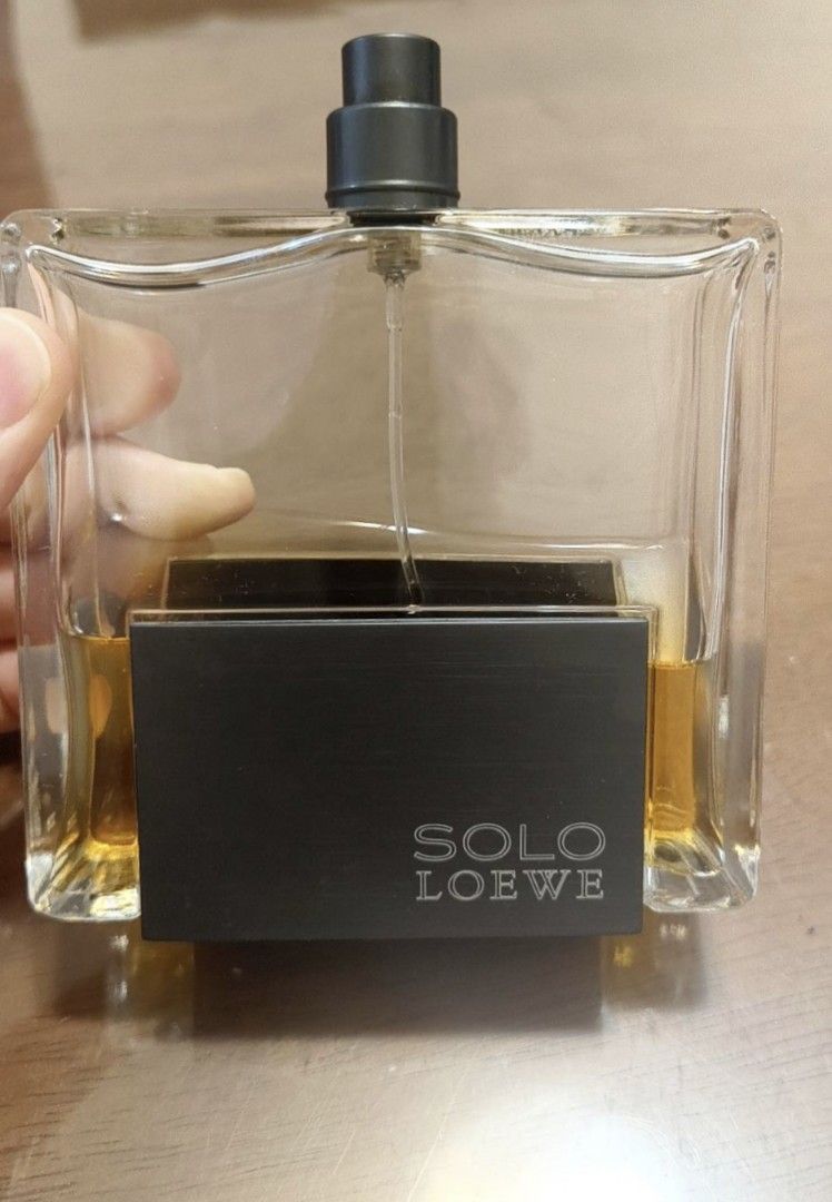 二手SOLO BY LOEWE POUR HOMME羅意威唯一雪松男士淡香水125ml 約