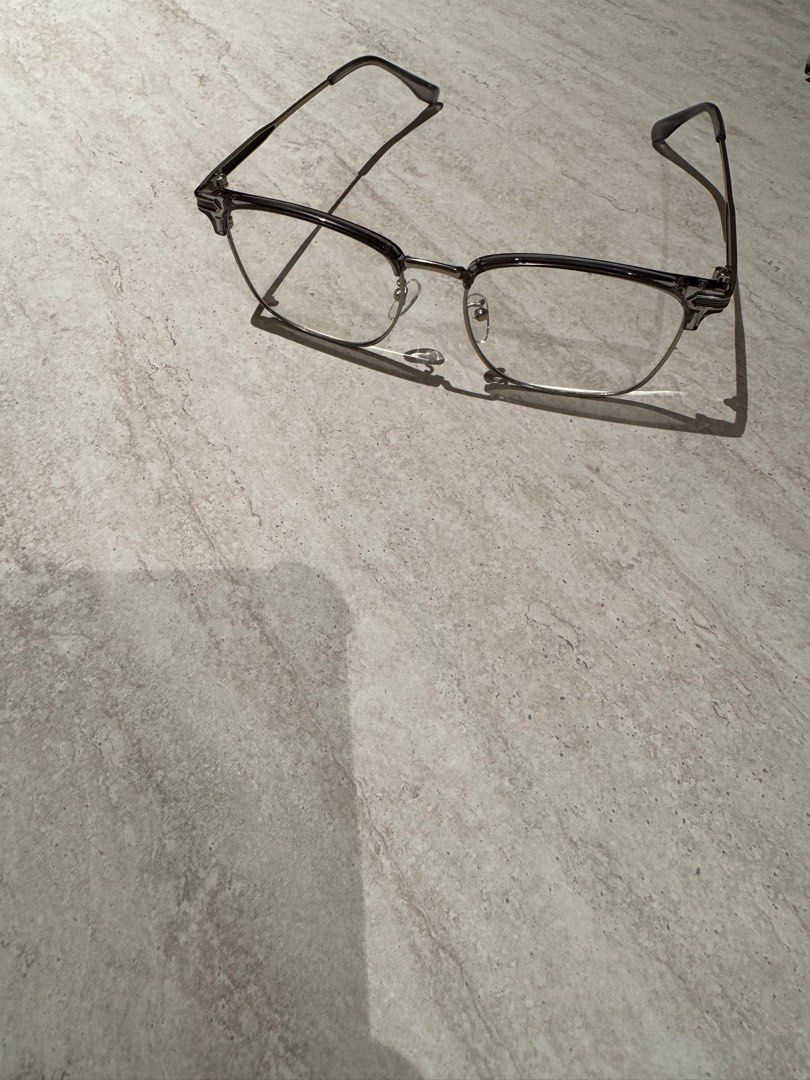 Spectacles (Category: Sunglasses & Eyewear) located in Singapore. Submitted by Nat6565 (Listing ID 1335952338, Image 3). Description: Bought from overseas, but not suitable for me. Comes with spectacle, box and spectacle, cloth. .