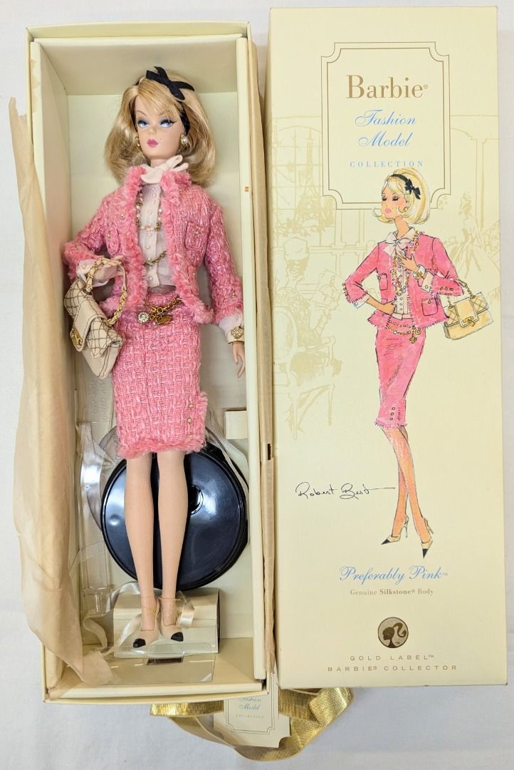 Lot - Barbie Signature Robert Best Silkstone Best To a Tea Fashion Model GHT65