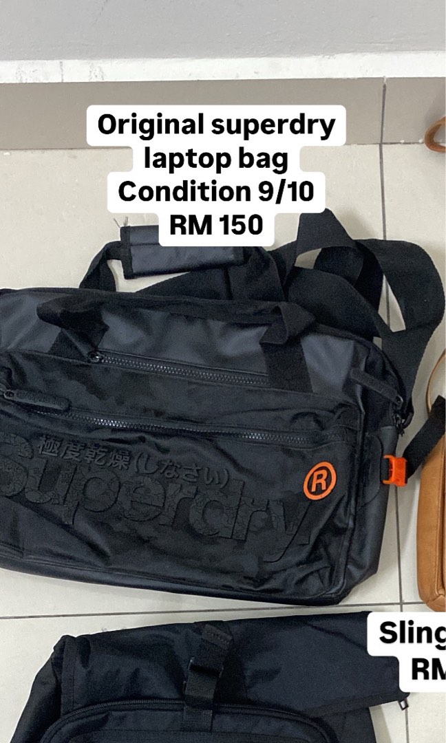 Superdry freeloader laptop bag new arrivals