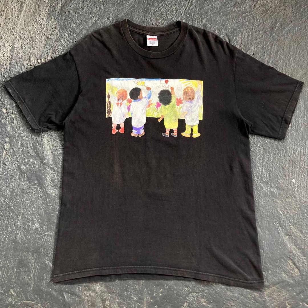 Supreme kids tee ss19 hot sale