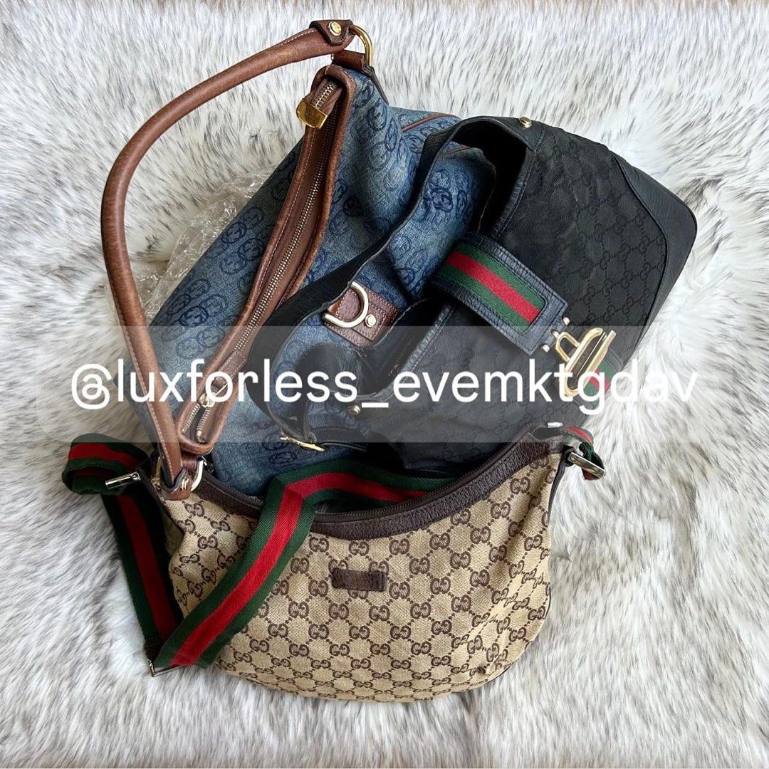 Teaser Only Original Luxury Gucci Vintage Bags