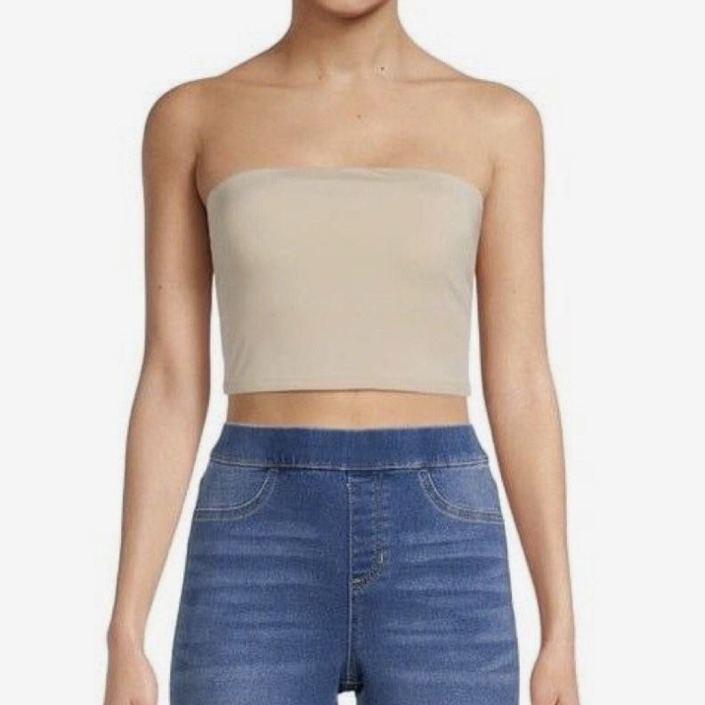 TUBE TOP Nude Tube Neutral Top Women s Fashion Tops Sleeveless On tube-top-nude-tube-neutral-top-women-s-fashion-tops-sleeveless-on