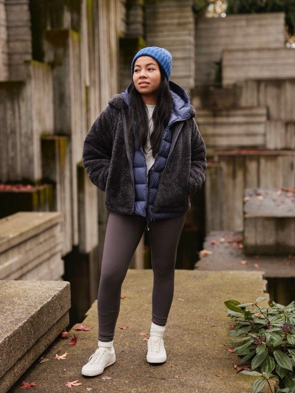 Uniqlo fuzzy fleece discount