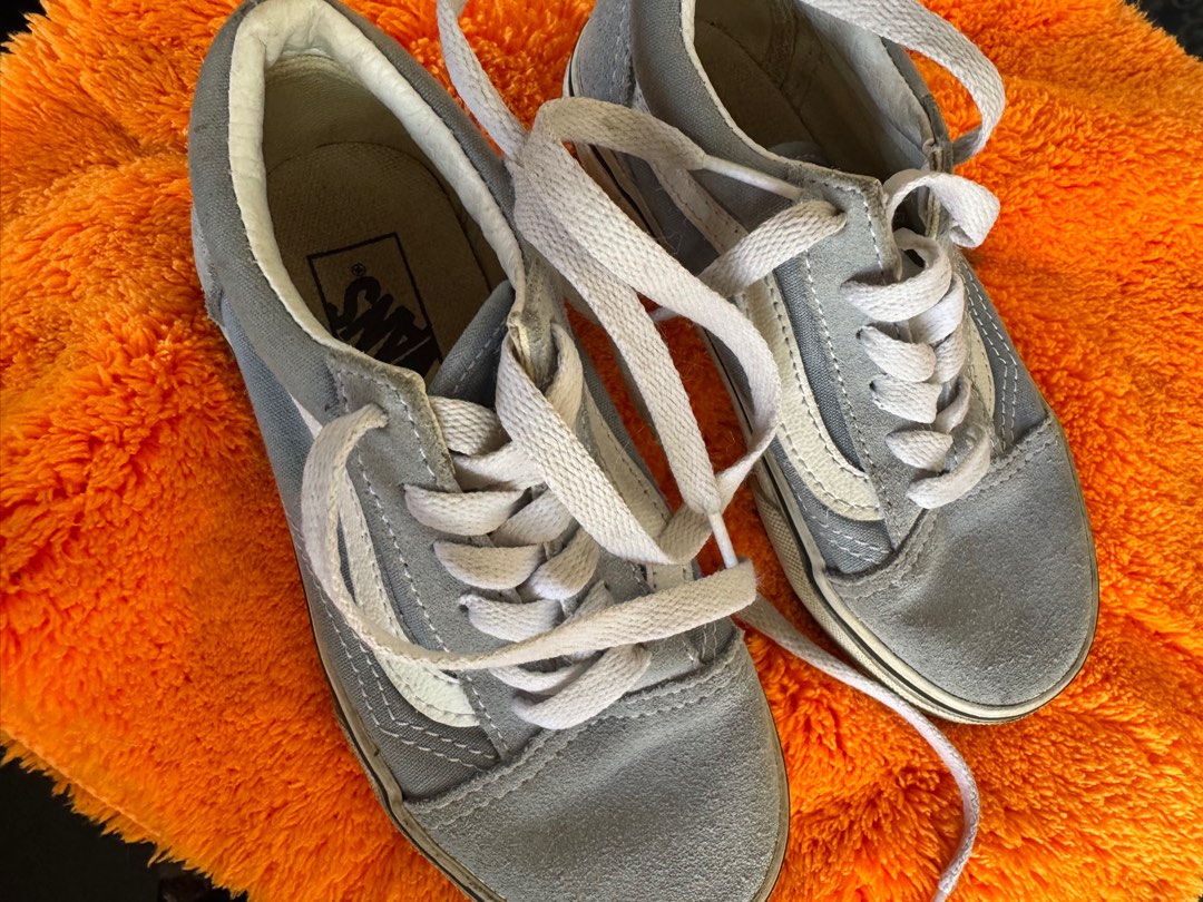 Light blue kids vans on sale