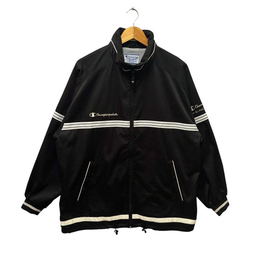Vintage champion windbreaker discount