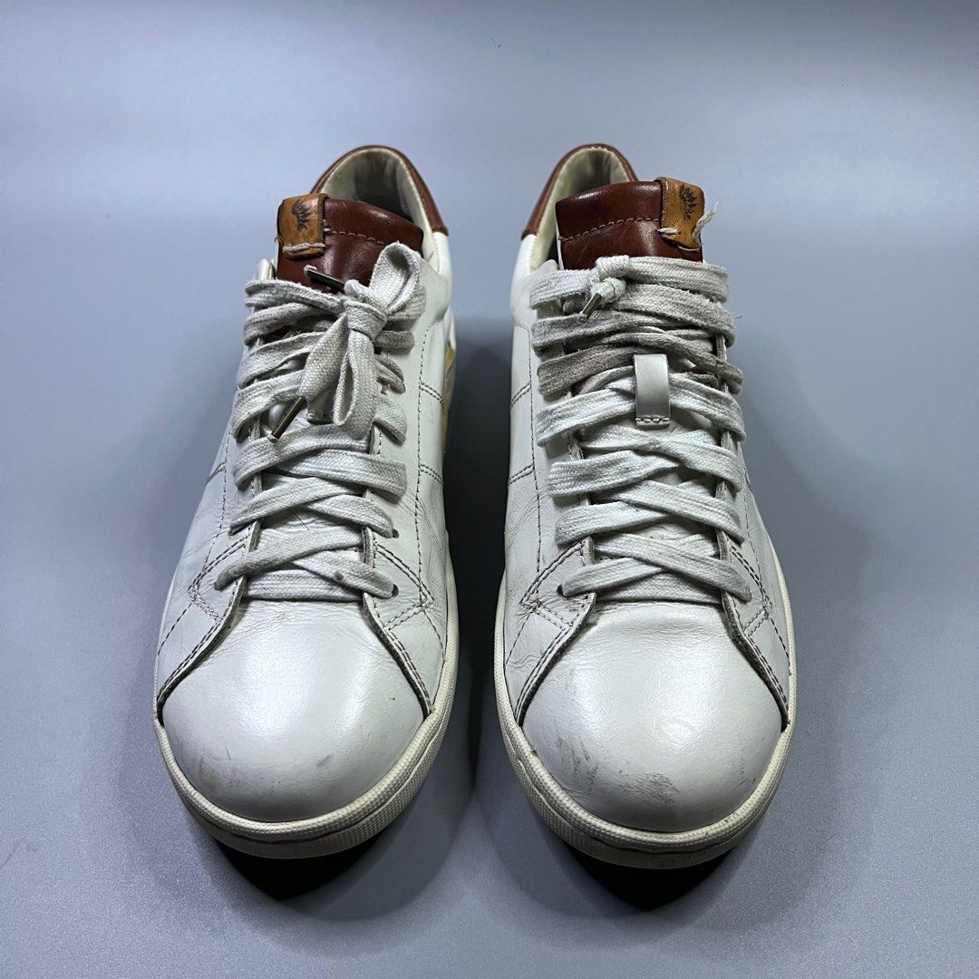 Visvim - Foley Folk Leather Sneaker White Brown (Category: Sneakers) located in Paranaque City. Submitted by millennial_goodz (Listing ID 1335876344, Image 2). Description: WTS Visvim Foley Folk Leather Sneaker Colorway: White Brown Size 10US Good condition - Signs of usage Heeldrags etc... (Please see pictures) Authentic - Japan brand P4,999 only DM.