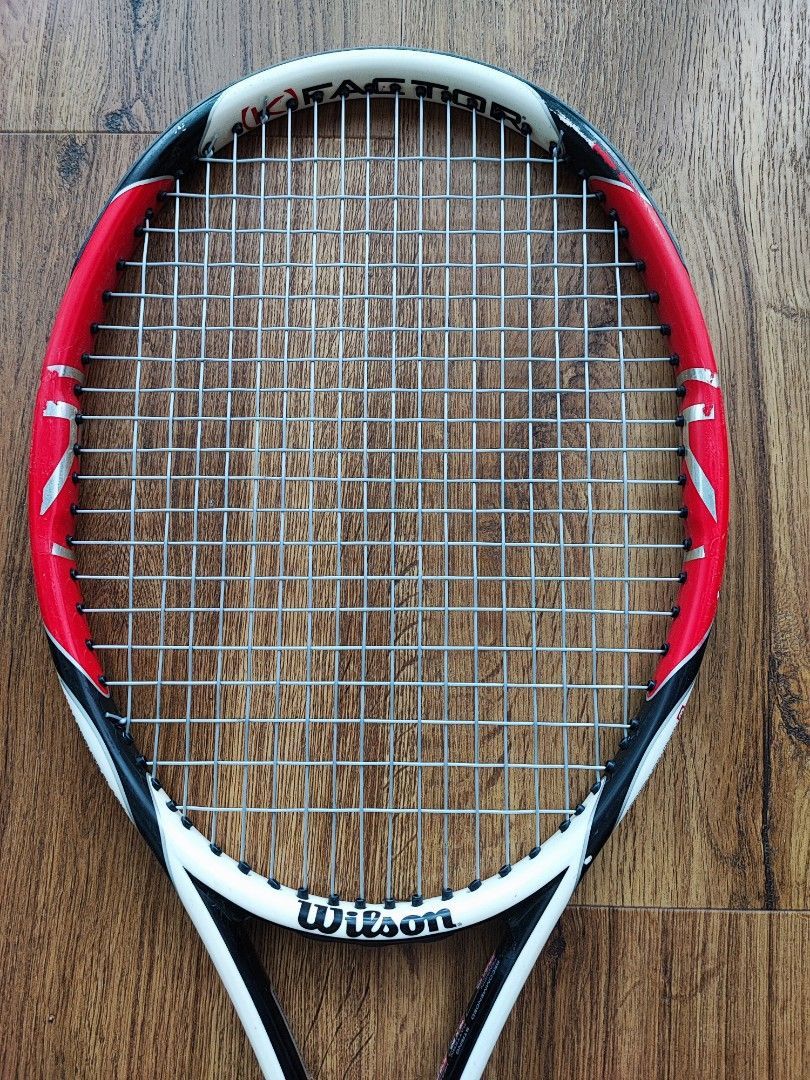 ウィルソン　ラケット　Wilson K FACTOR SIX.ONE TEAM New Old Stock Wilson (K) Factor Six One 6.1 Tour 90 - Grip 4