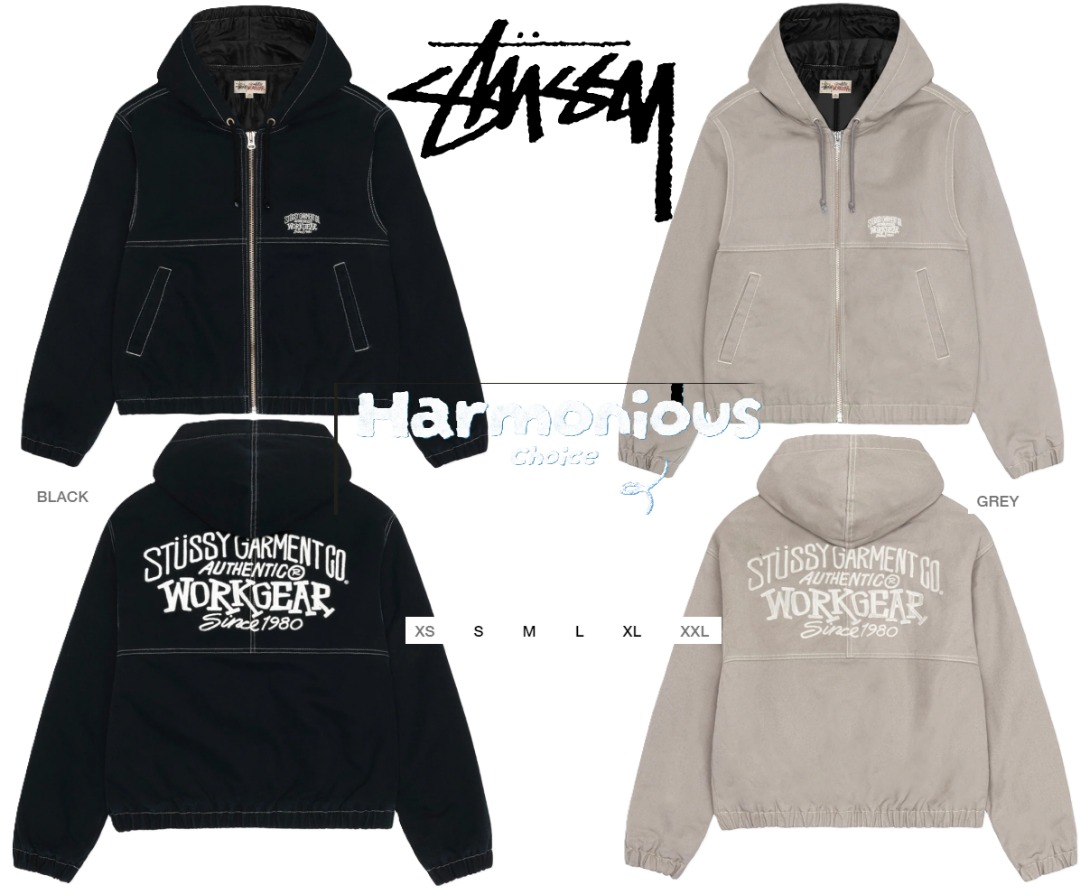 WORK JACKET CONTRAST STITCH (STUSSY) (日本直送), 男裝, 外套
