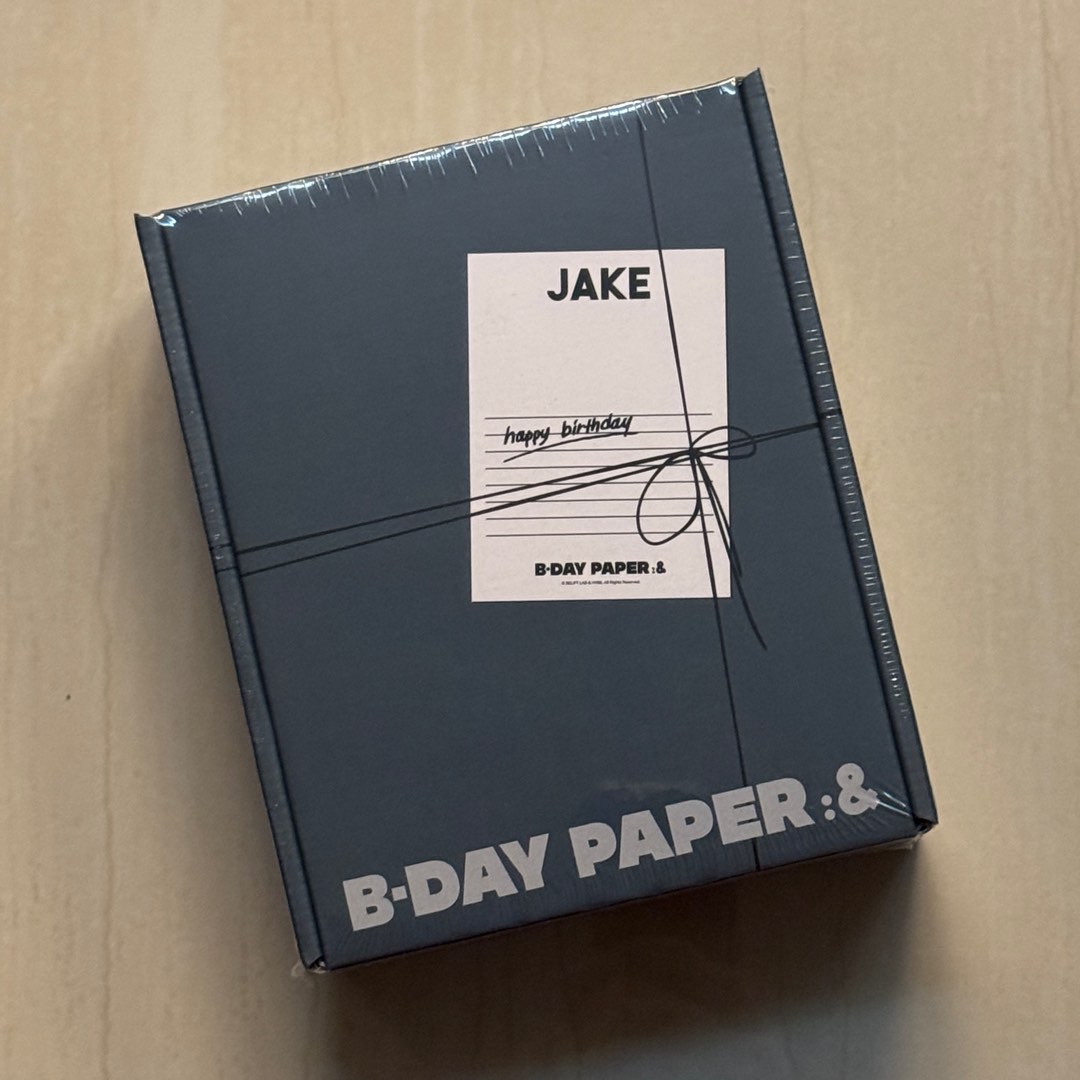 wts enhypen sealed jake b-day paper birthday bday, Hobbies