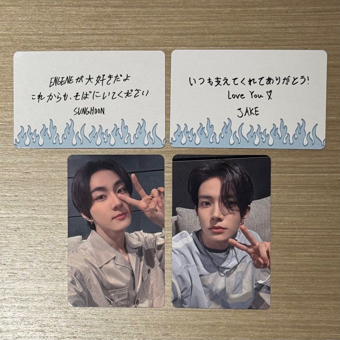 ENHYPEN JAKE Walk The Line Engene Zone Photocard Japan Tour