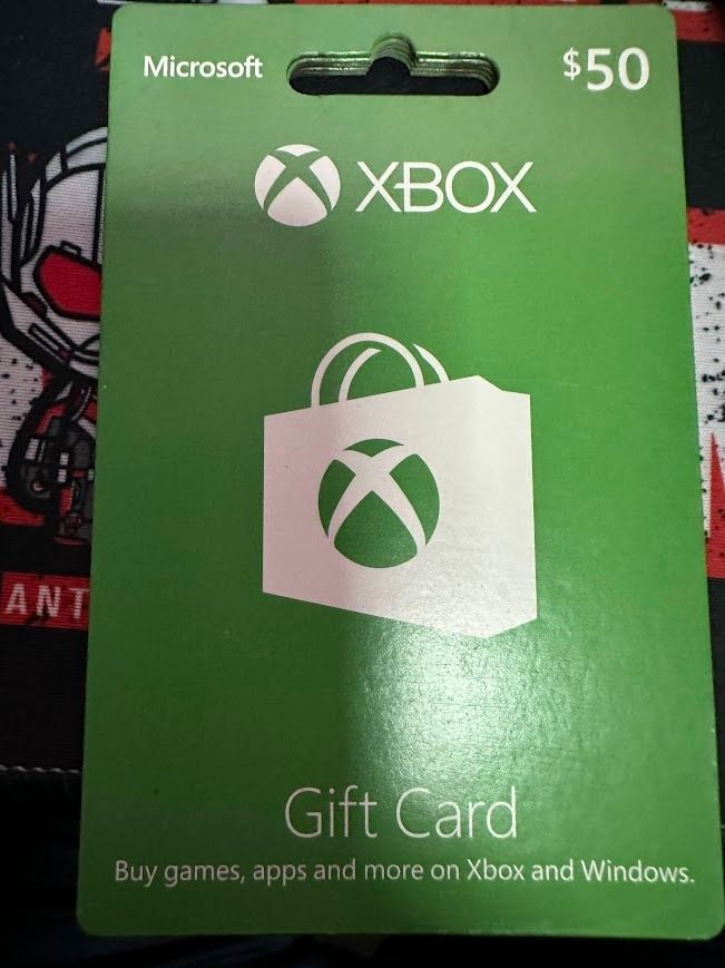 $50 Gift Where Can I Buy Xbox Gift Cards Near Me Xbox Gift Card