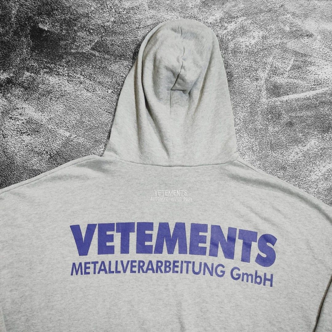 Vetements metallverarbeitung gmbh hoodie shop