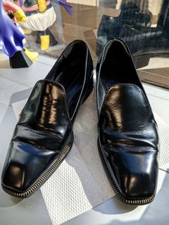 型格ZARA 真皮西裝鞋，4cm高，襯西褲好smart64243380766465110