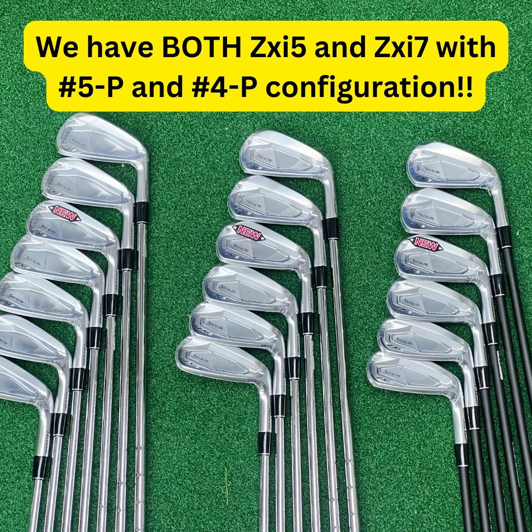 2025 NEW SRIXON ZXI5 ZXI7 ZXI 5 ZXI7 GOLF IRON SET / COMES WITH