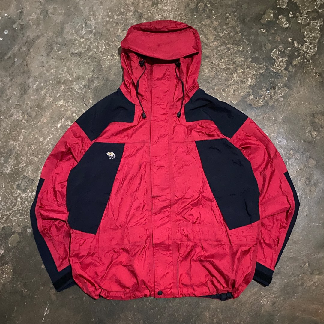 90s Mountain Hardwear Gore tex XCR Jacket Fesyen Pria Pakaian Atasan di Carousell
