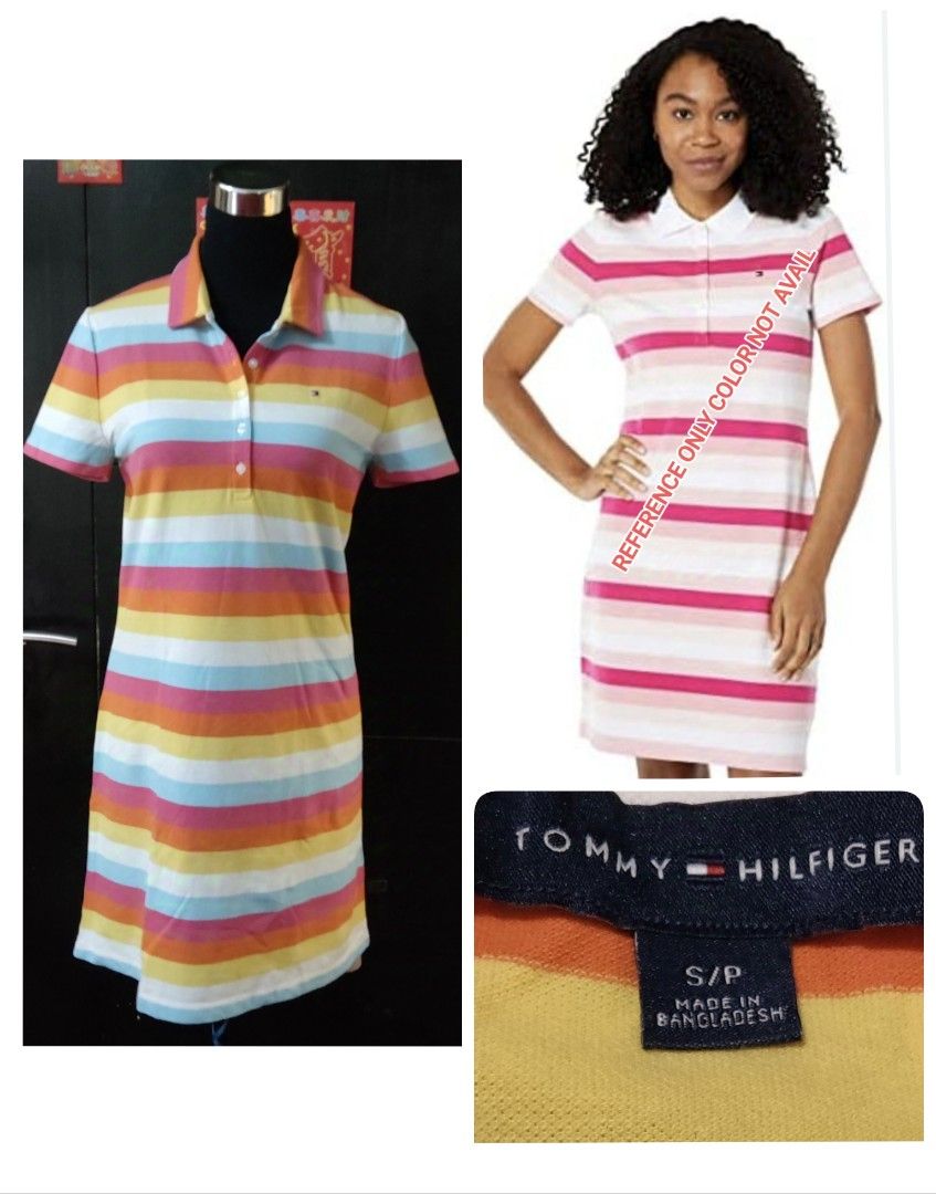 Tommy hilfiger rainbow dress cheap