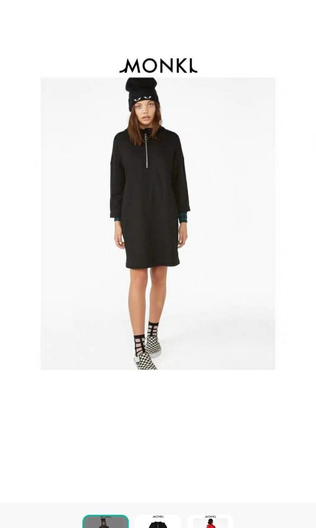 Monki hoodie dress 2025