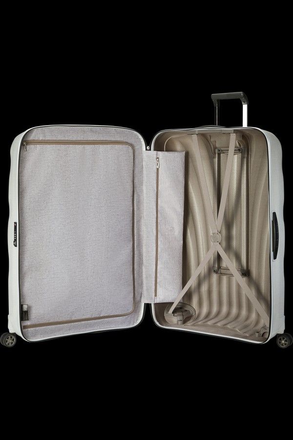 最後優惠Samsonite C-LITE SPINNER 86/33 OFF WHITE 33吋升級超輕貝殼