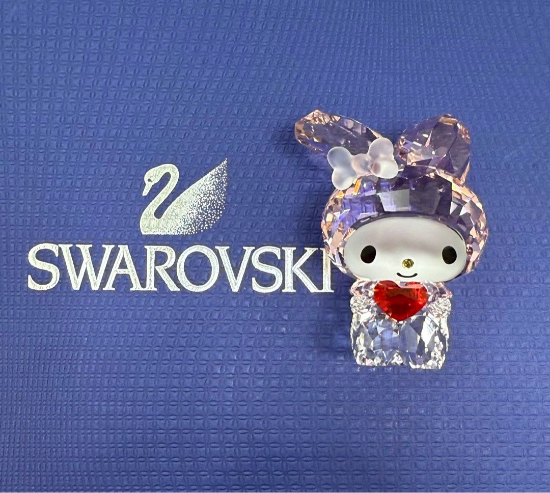 施華洛世奇水晶Swarovski 美樂蒂紅心Melody 物品號碼：5004742 SANRIO