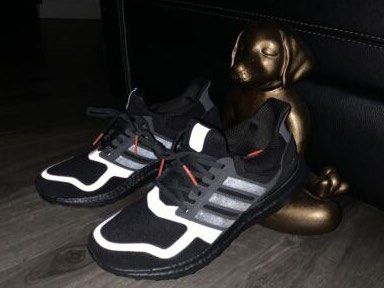 ADIDAS UltraBoost S&L Running Shoes Black Granite Carbon EF1361